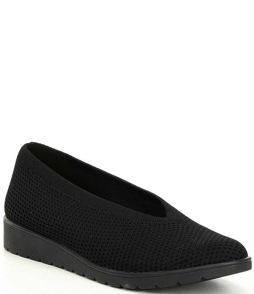Eileen Fisher Heaven Stretch Wedge Slip-Ons