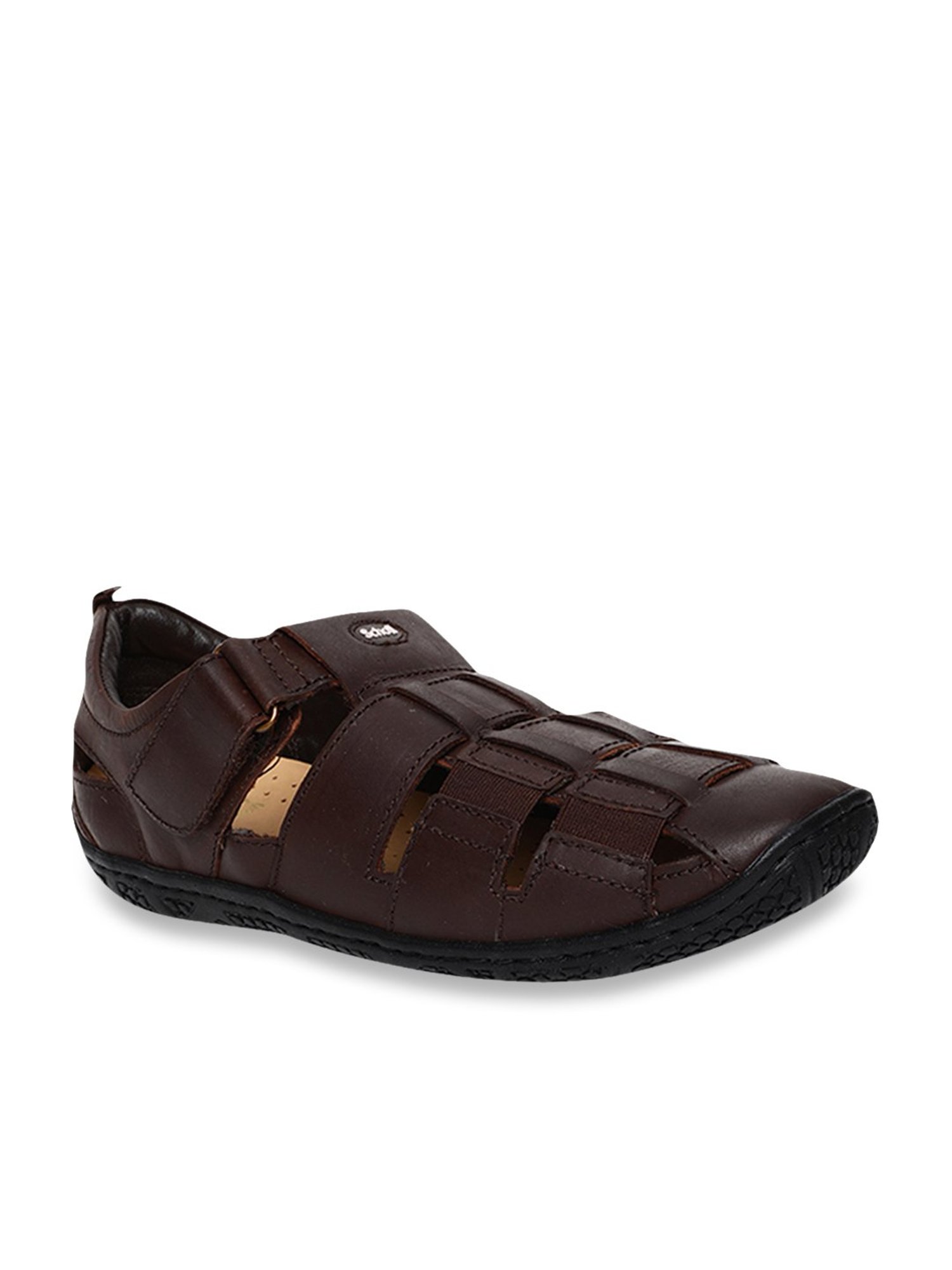 Scholl by Bata Men's Brown Fisherman Sandals