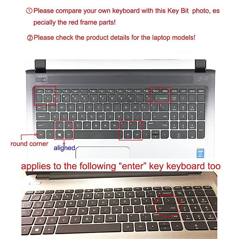 Keyboard Cover Compatible with 15.6" HP Pavilion 15-ab 15-ac 15-ae 15-af 15-an 15-ak 15-as 15-ay 15-au 15-ba 15-bc 15-bk 15-ax Series, HP Envy x360 m6-ae151dx m6-p113dx m6-w (Purple Ombre)