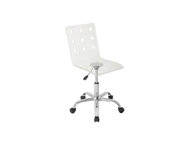 LumiSource OFC-TW-SWISS CL Swiss Acrylic Office Chair