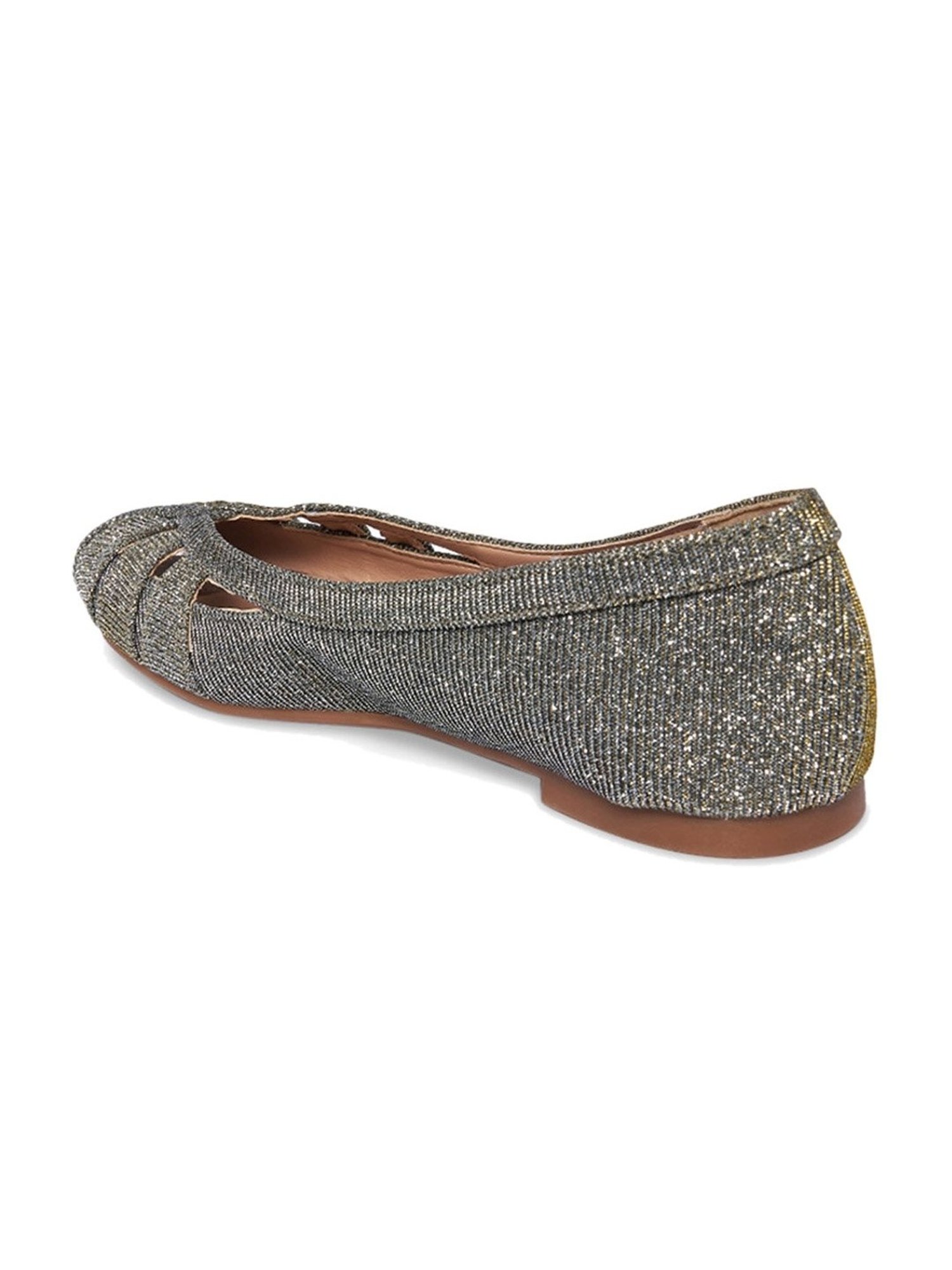 Forever Glam by Pantaloons Women's Golden Peeptoe Shoes