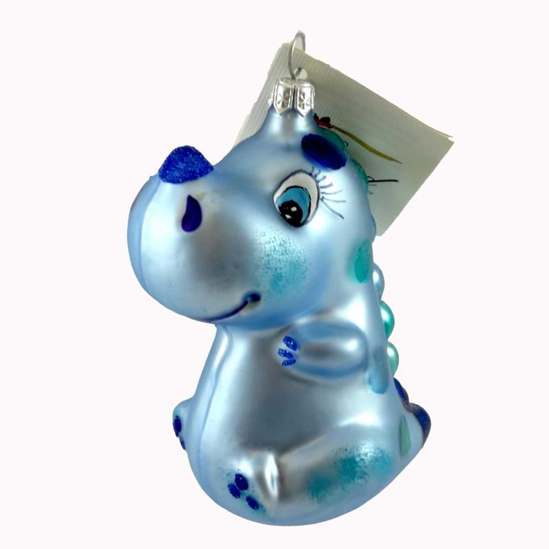 Laved Italian Ornaments Blue Dragon Christmas Friendly  -  Tree Ornaments