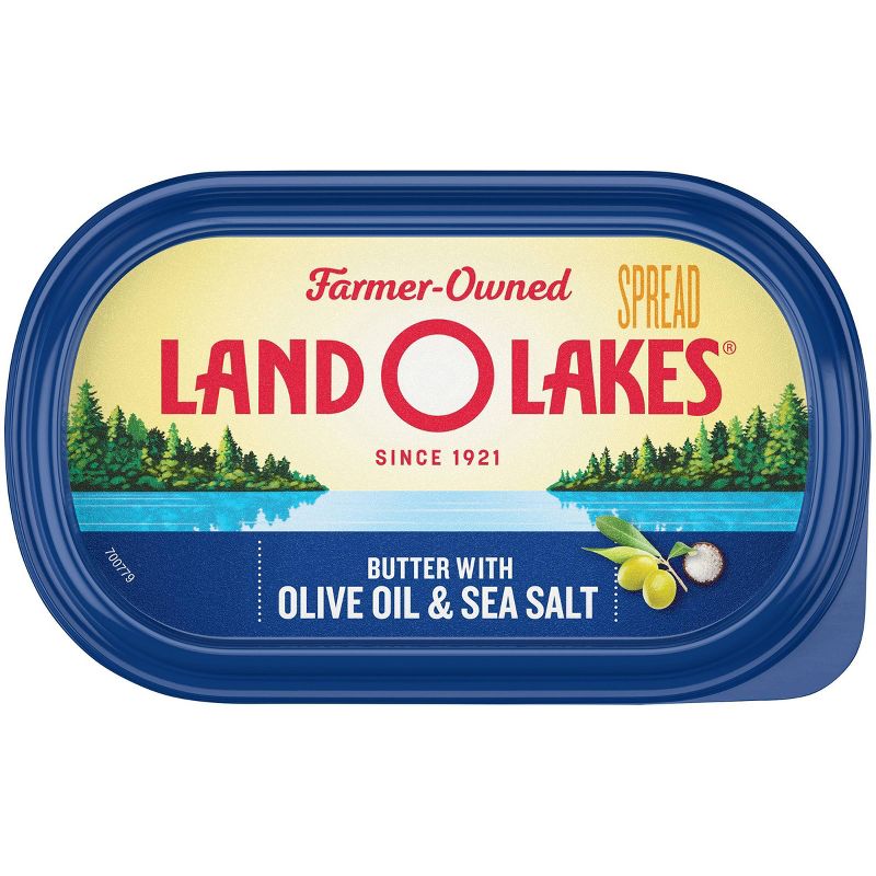 Land O Lakes Spreadable Butter with Olive Oil & Sea Salt - 13oz