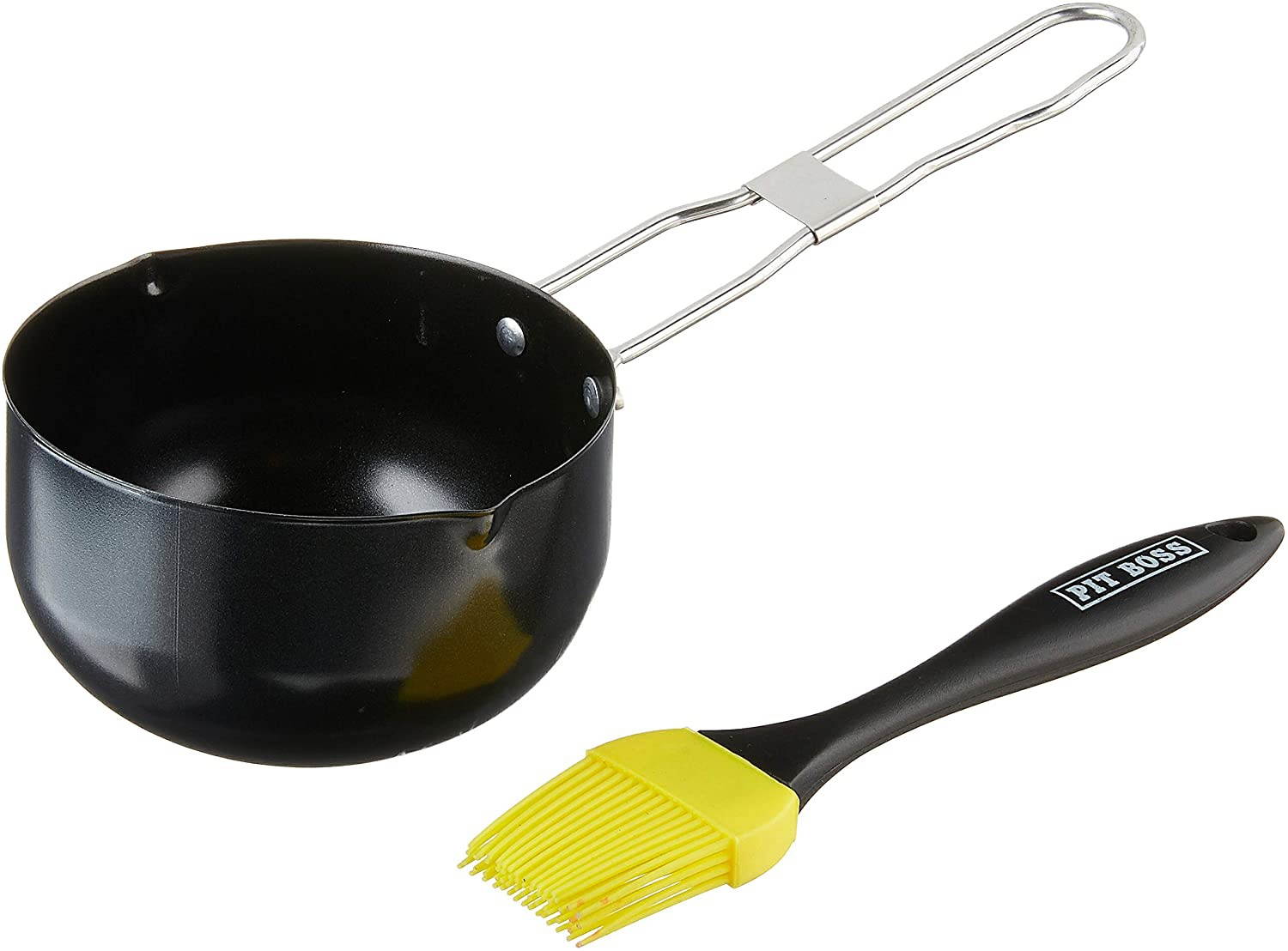 PIT BOSS 67267 BBQ Brush with Pot