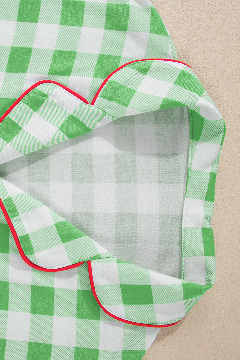 Rose Red Solid Waffle Knit Plus Size Two Piece Shorts Set