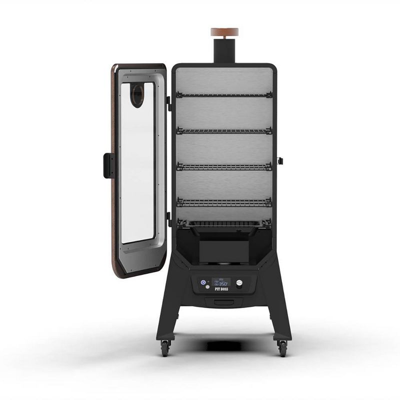 Pit Boss 3 Series Vertical Pellet Smoker 77350 Brown