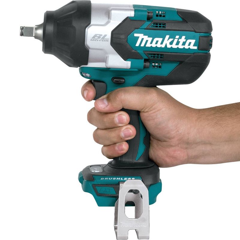 Makita XWT08XVZ 18V LXT Cordless Lithium-Ion Brushless High Torque 1/2 in. Drive Utility Impact Wrench (Tool Only)