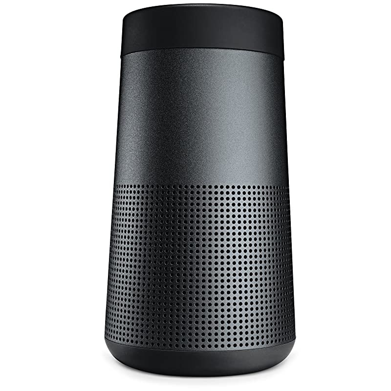 The  SoundLink Revolve, the Portable Bluetooth Speaker with 360 Wireless Surround Sound, Triple Black