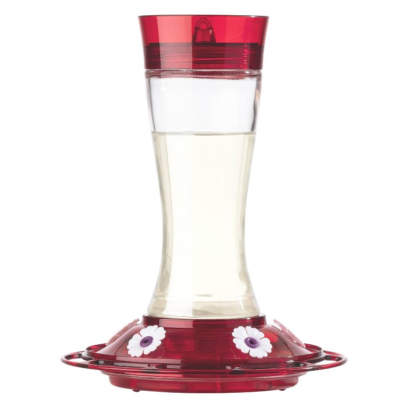 Droll Yankees More Birds Garnet Hummingbird Feeder - Red/White