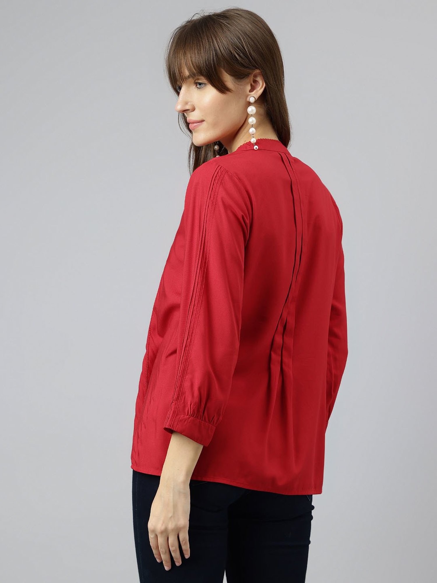 Latin Quarters Red Top