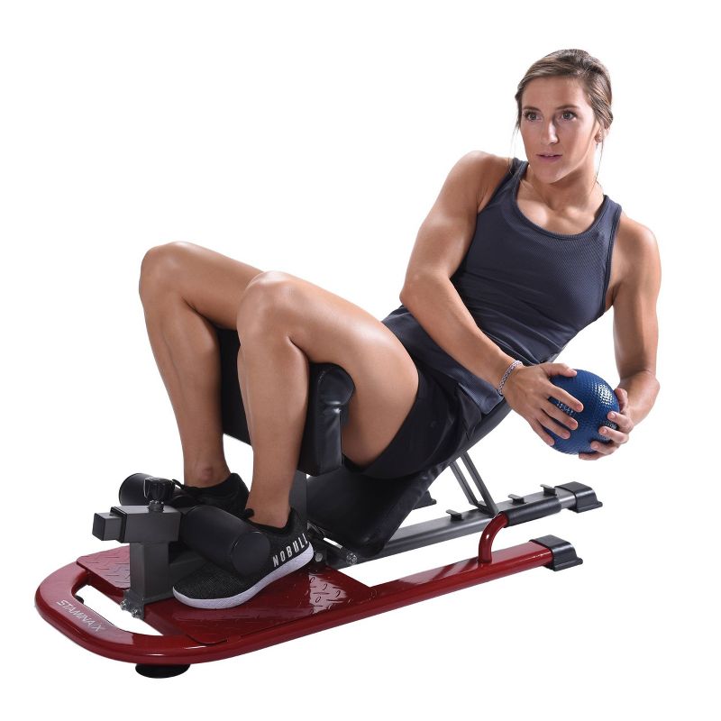 Stamina 4-in-1 Strength Training Station - Red
