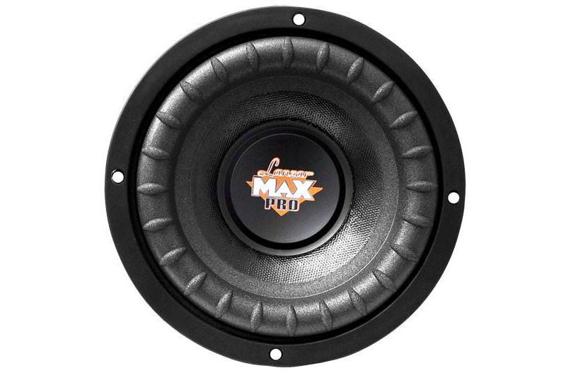 Lanzar MAXP64 Max Pro Compact 6.5 Inch Round 600 Watt Powerful Performance 4 Ohm Vehicle Truck Car Subwoofer Audio System (Single Subwoofer)