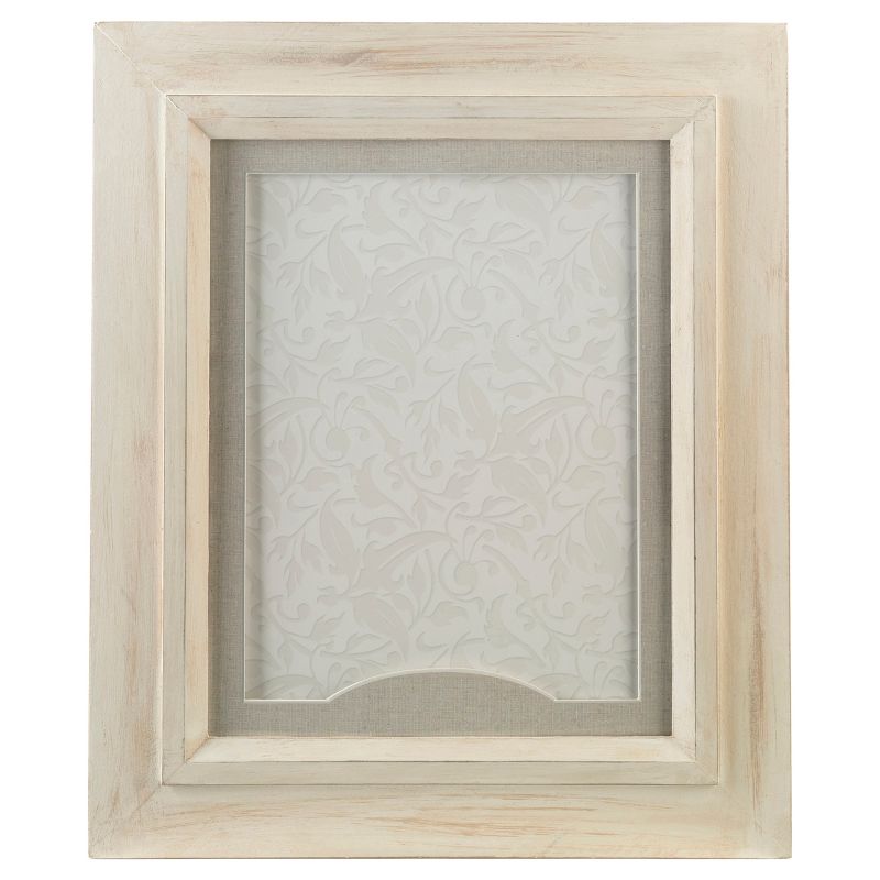 2" x 3" Rustic White Frame for Signing Hearts