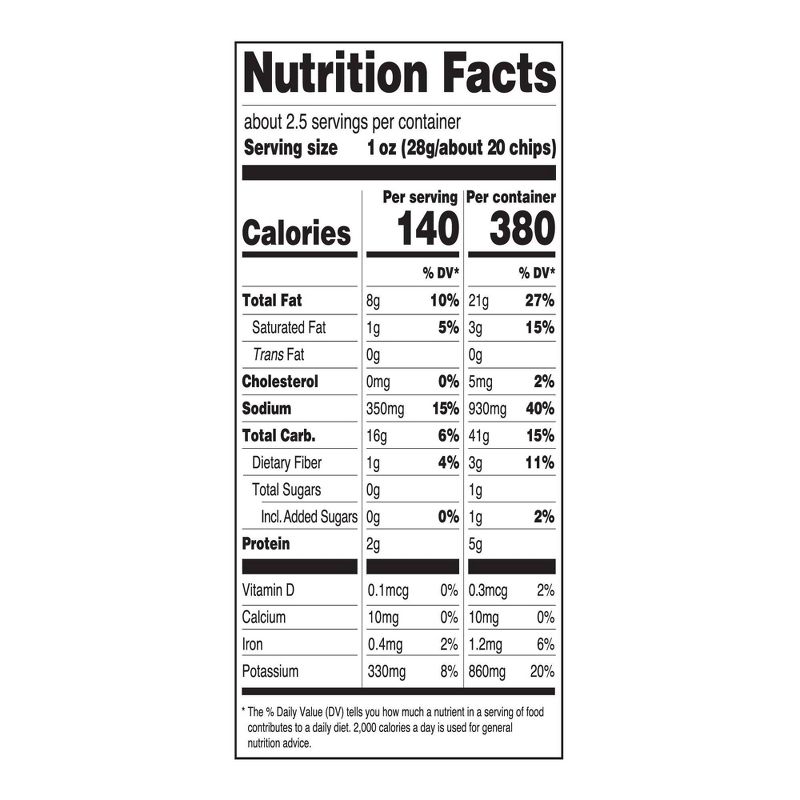 Zapp's Salt & Vinegar Potato Chips - 2.625oz