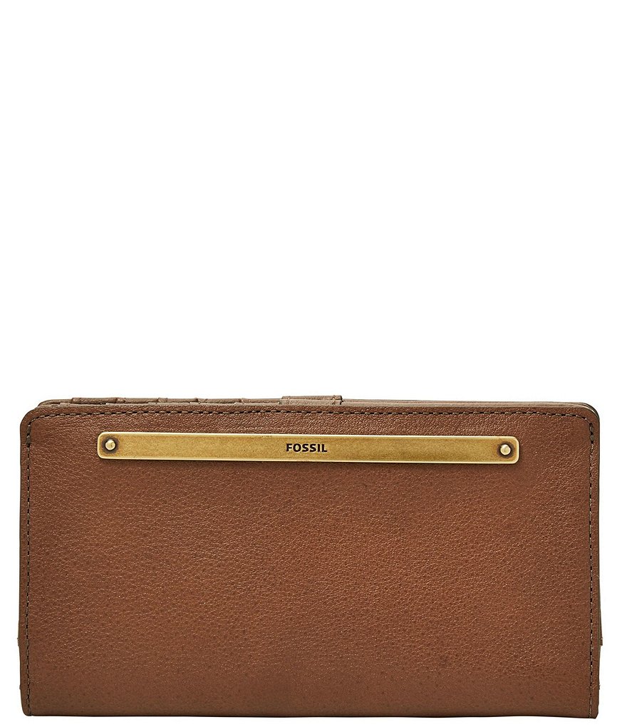 Fossil Liza Slim Snap Bifold Wallet