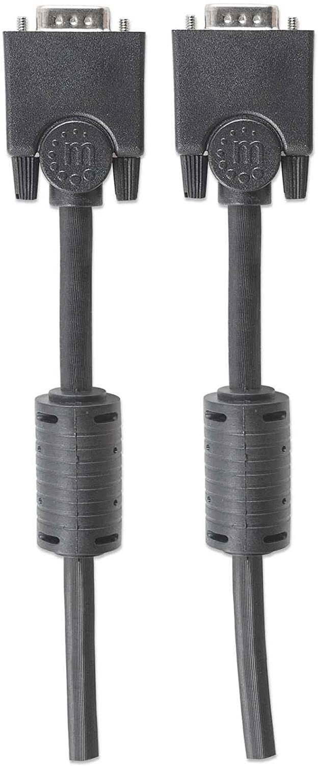 Cables Direct Online 100FT SVGA Monitor Cable, Male to Male 1080P Super VGA Display Cord for PC Projector Laptop TV