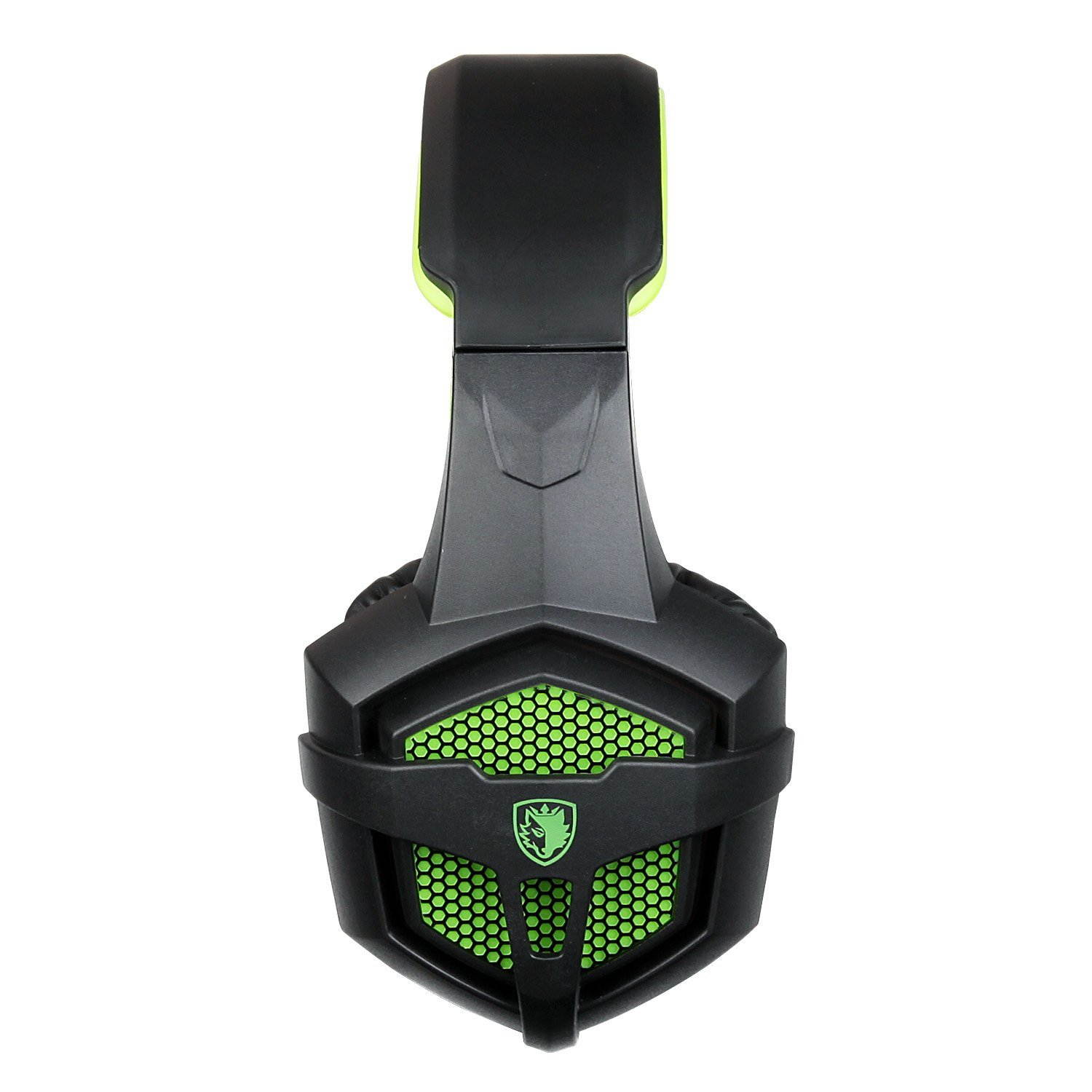 Gaming Headset, SADES SA-807 Xbox one PC PS4 Gaming Headphone 3.5mm Plug Wired Stereo Over ear Headphones For Multi-Platform with Mic Volume Control Black Green