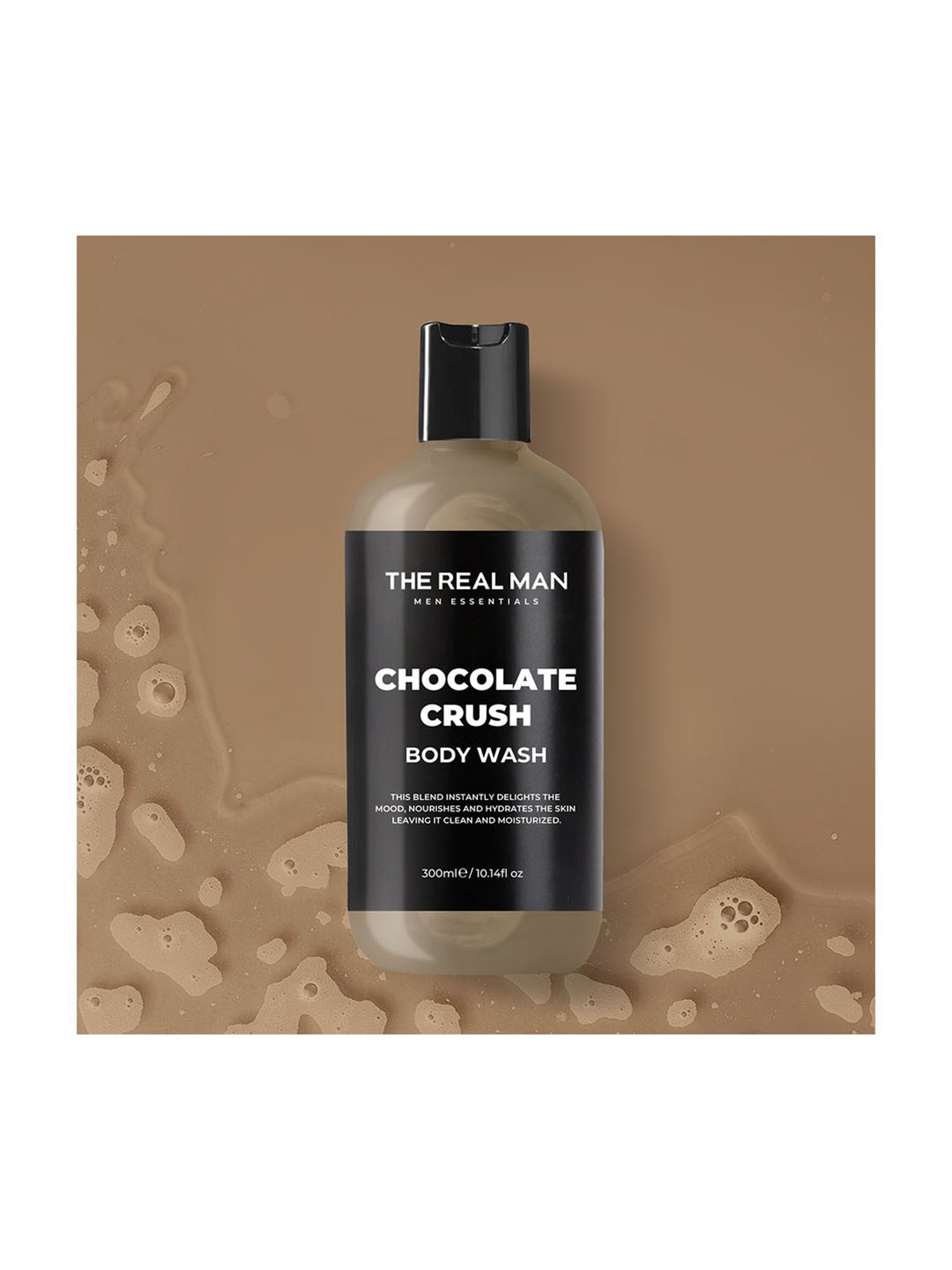 THE REAL MAN Chocolate Crush Body Wash - 300 ml