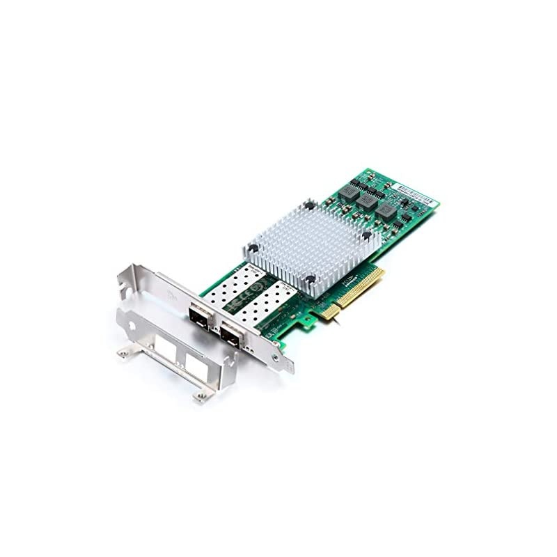 Ethernet Network Adapter Card- for Broadcom BCM57810S Controller Network Interface Card (NIC) PCI Express X8, Dual SFP+ Port Fiber Server Adapter