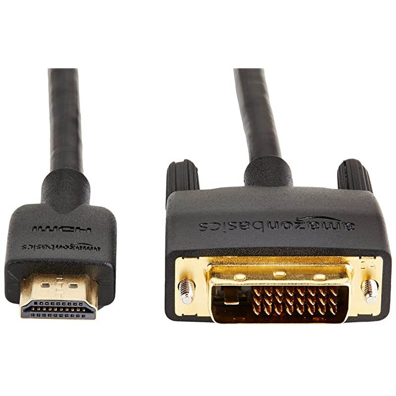 HDMI to DVI Adapter Cable Black 10 Feet 10Pack