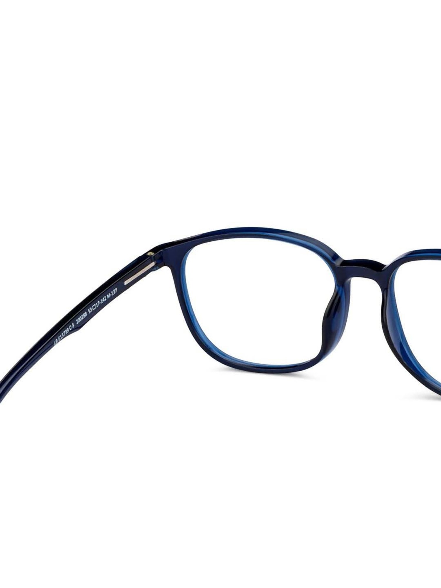 Lenskart Blu LB E13739 Blue Full Rim Square Zero Power Computer Glasses