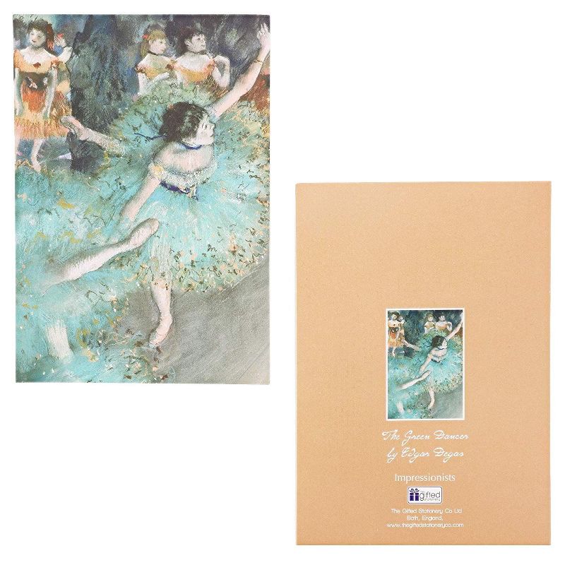 The Gifted Stationary 36-Count Assorted Box All Occasion Greeting Cards with Envelopes, Notecards, Artistic Design Inspired by Impressionist Painting