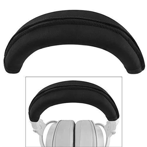 Geekria Headband Cover Compatible with ATH M50x, M50xBT, M50xPB, M50xWH, M50xBB Headphones / Headphone Headband Protector Repair Parts / Easy DIY Installation No Tool Needed (Black)