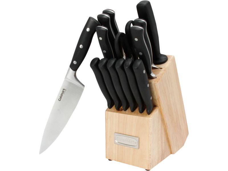 Cuisinart C77TR-15P 15pc Triple Rivet Block Set