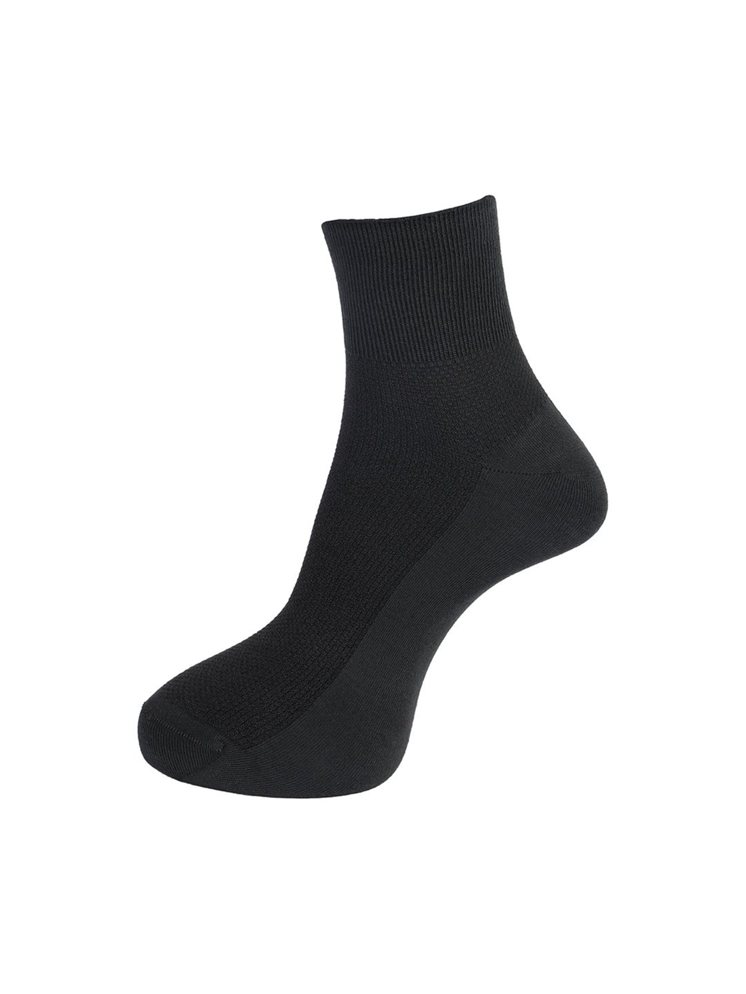 Dollar Dark Grey Ankle Length Health Socks (Pack of 3)