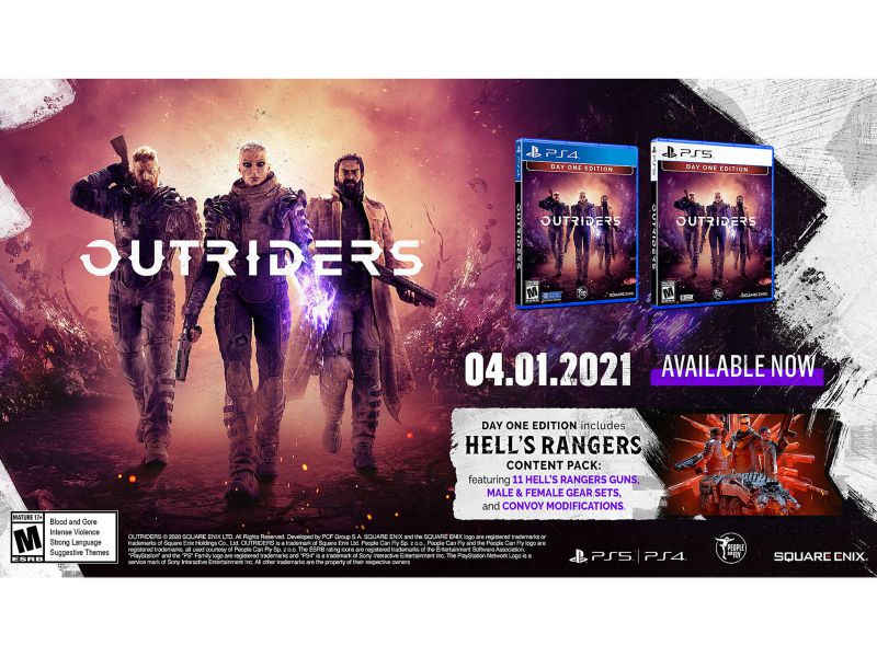 Outriders Day One Edition - PS5 Video Games