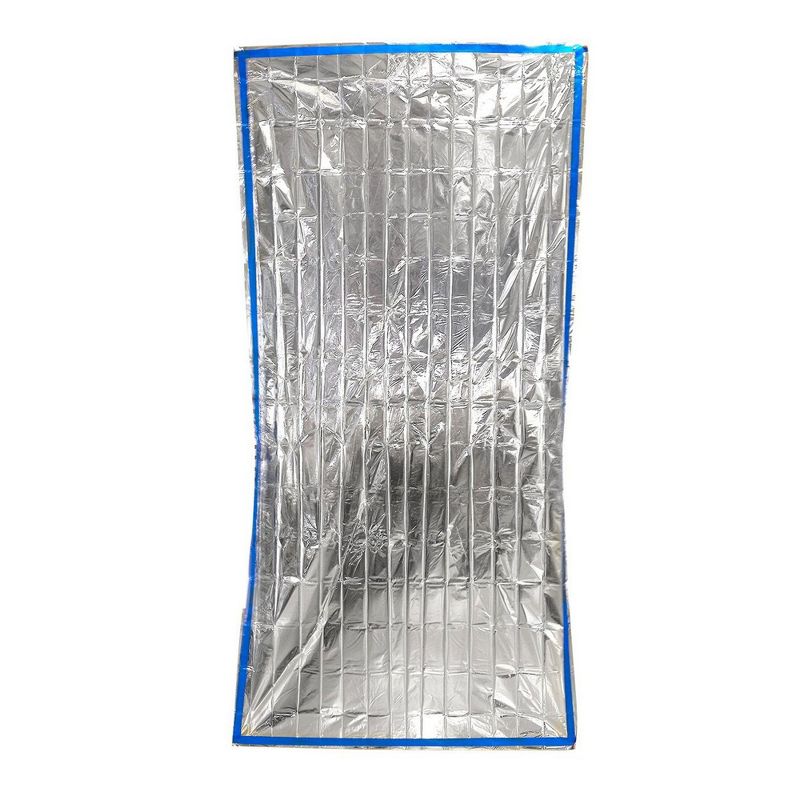 Juvale 4 Pack Emergency Thermal Foil Blankets for Survival Kit, First Aid, Outdoor Camping, 79 x 39 in.