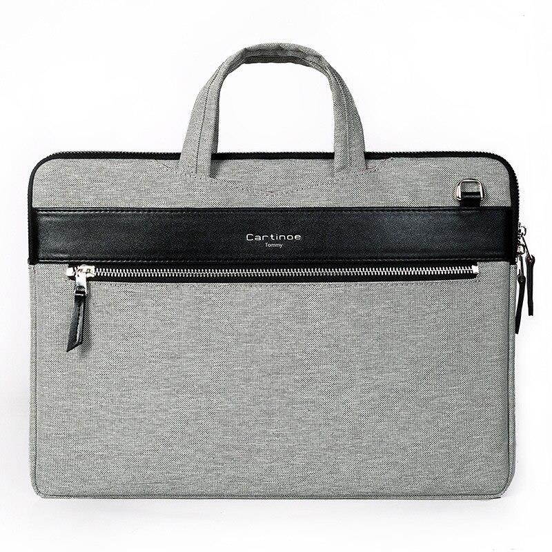 Fashion Waterproof Soft 11 12 13 Inch Laptop Bag Business Men Briefcase Shoulder Bag for IPAD Tablet Macbook Notebook Hand Bags
