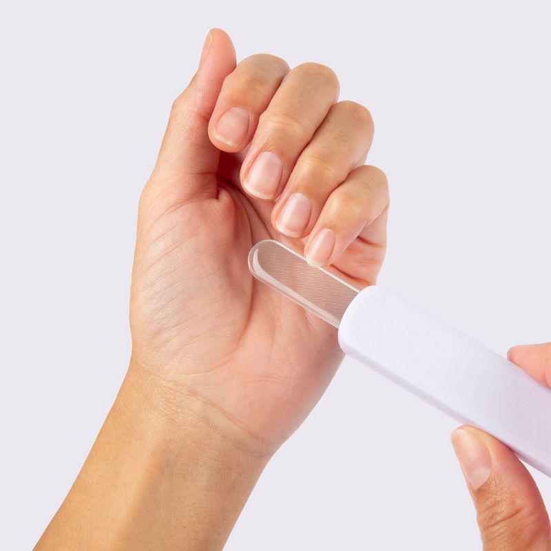 Plum Beauty Glass Pedi Polisher Nail Buffer