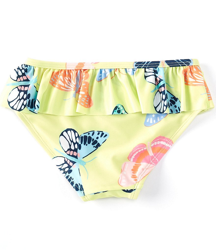 Tea Collection Little Girls 2-6 Butterflies Print Ruffle Bikini Bottom