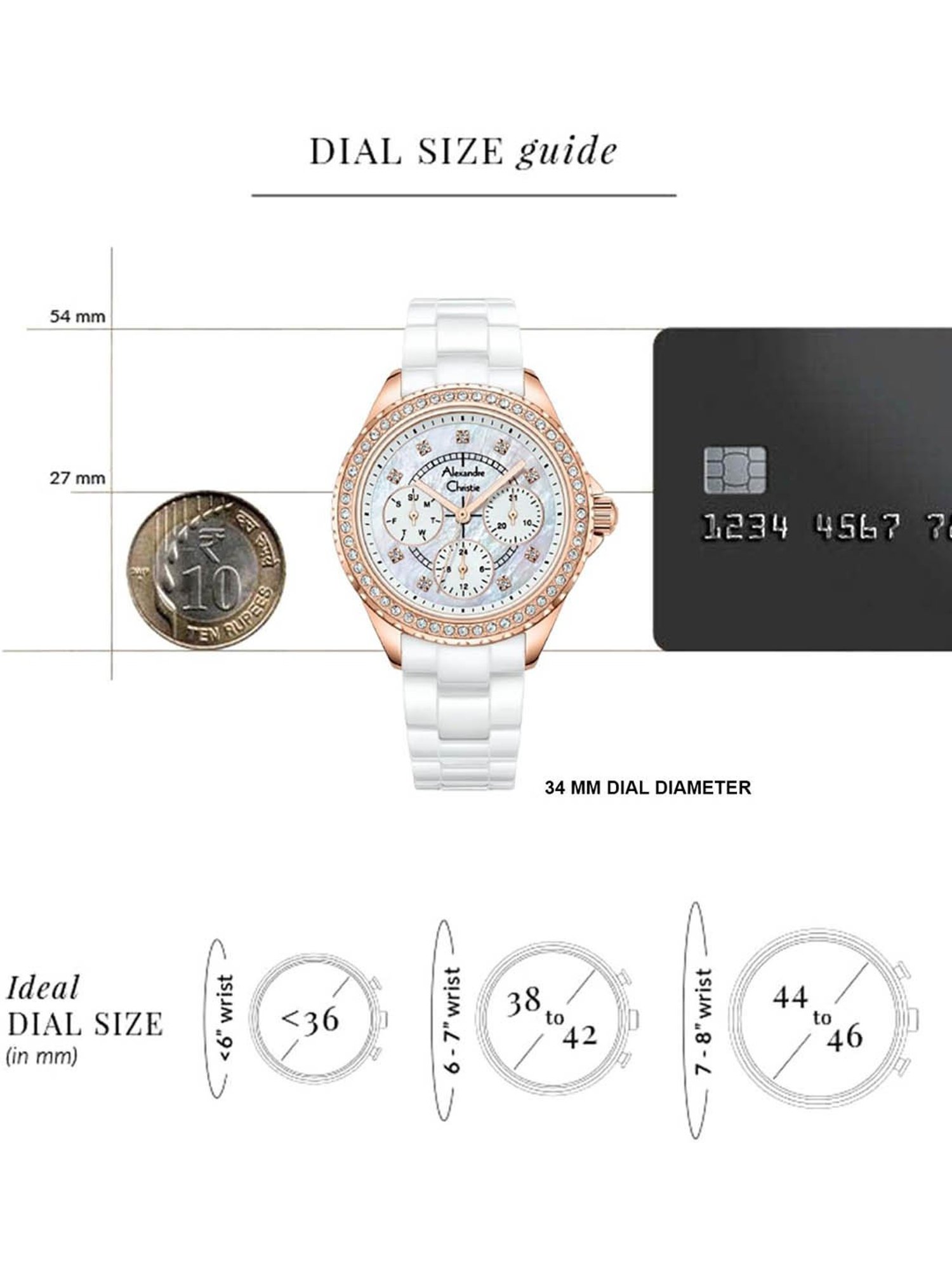 ALEXANDRE CHRISTIE 2B16BFBRGMS Passion Analog Watch for Women