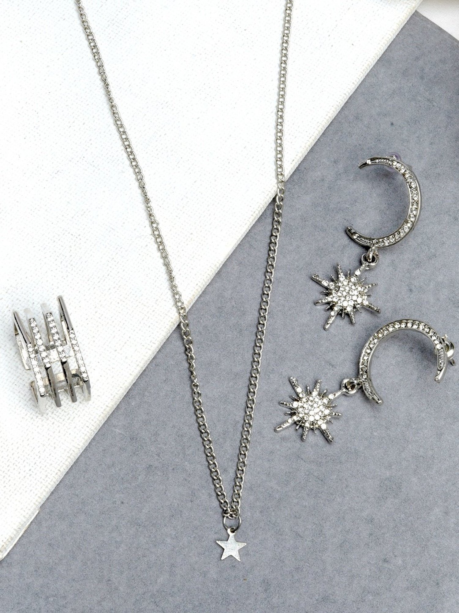 Joker & Witch Silver Fiord Jewellery Set