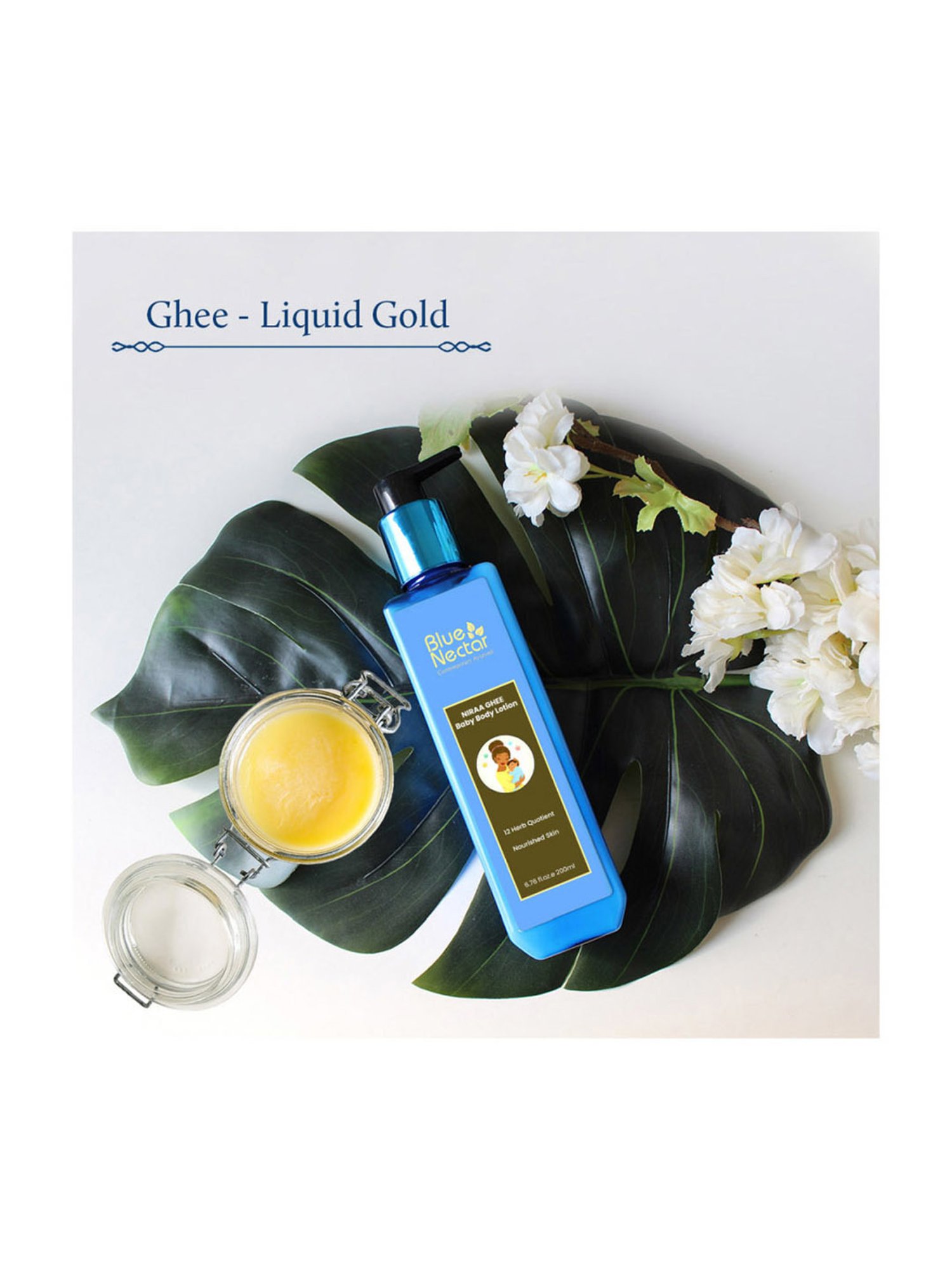 Blue Nectar Baby Lotion for Soft Skin - 200 ml