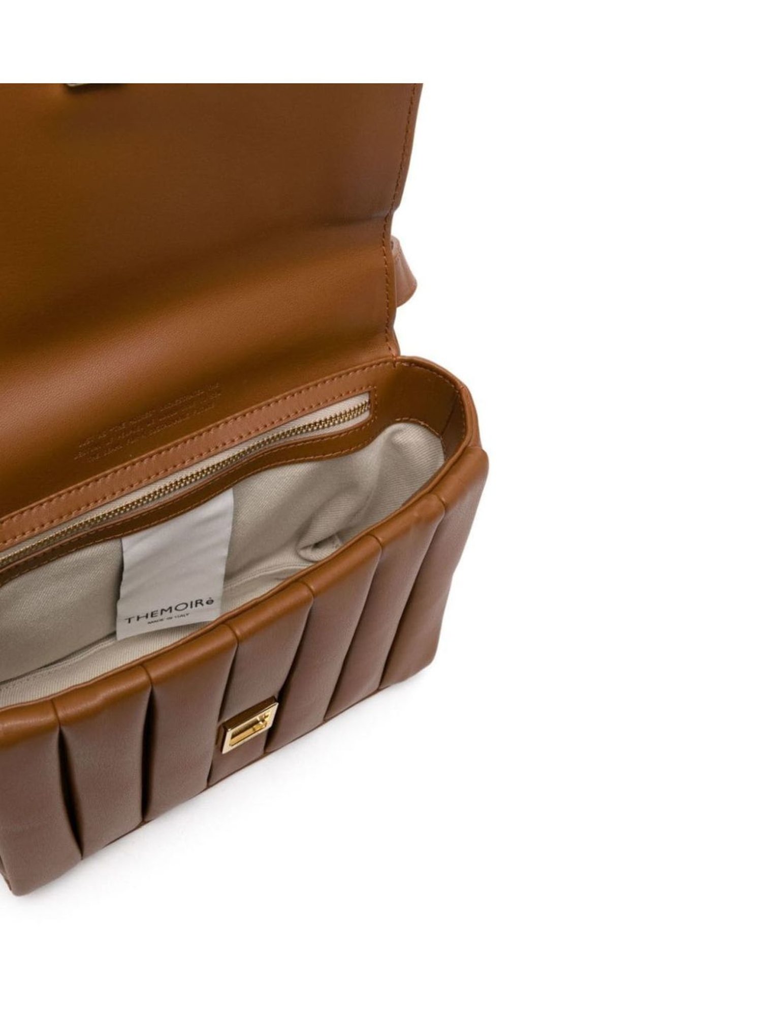 Themoire Toffee Feronia Cross Body Bag