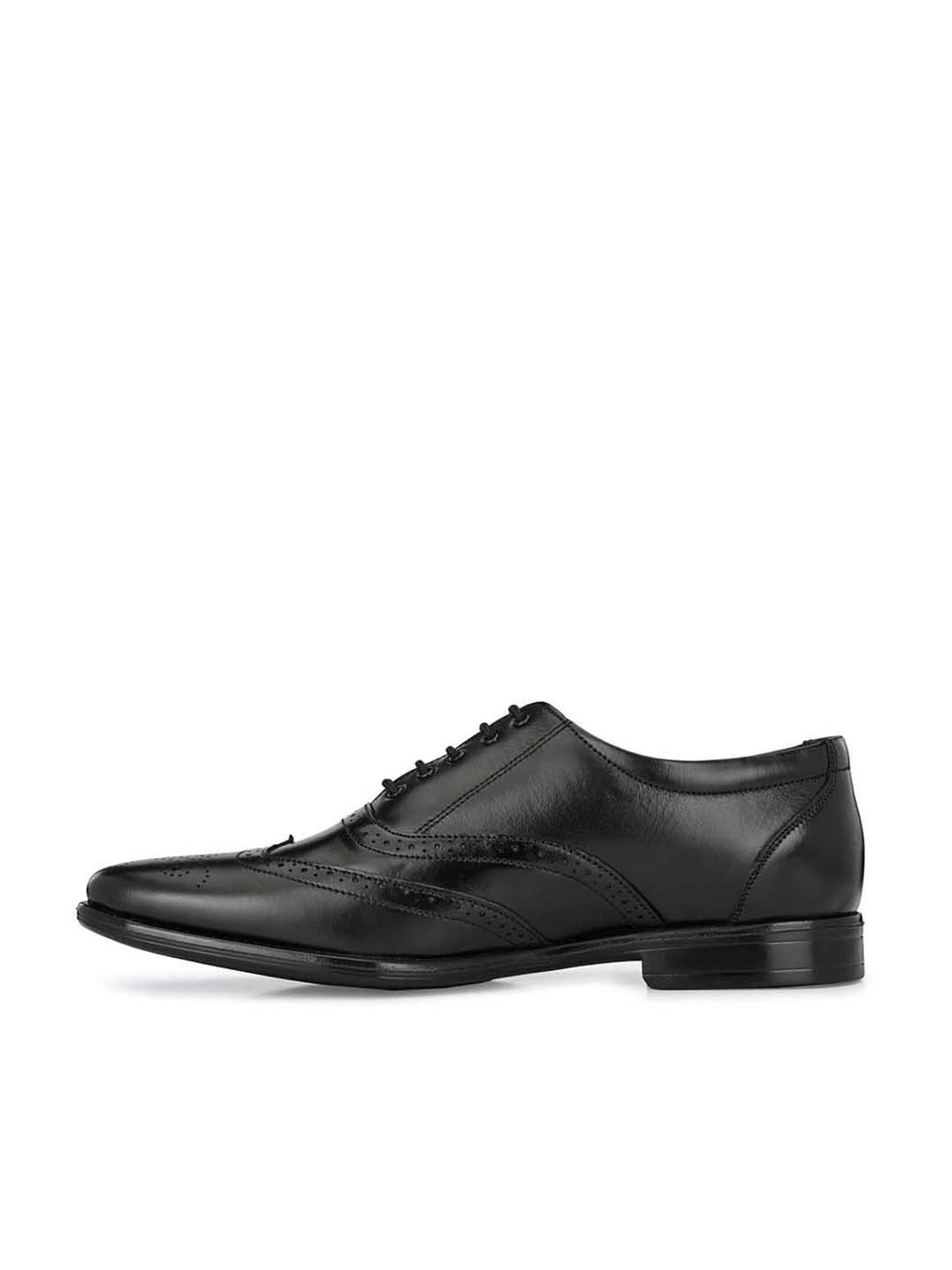 Eego Italy Men's Black Oxford Shoes