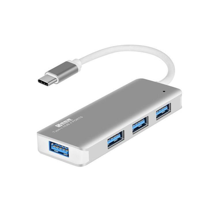 5Gbps Aluminum USB 3.0 TYPE C 4Port HUB for Type -C Notebook PC USB Flash Drives