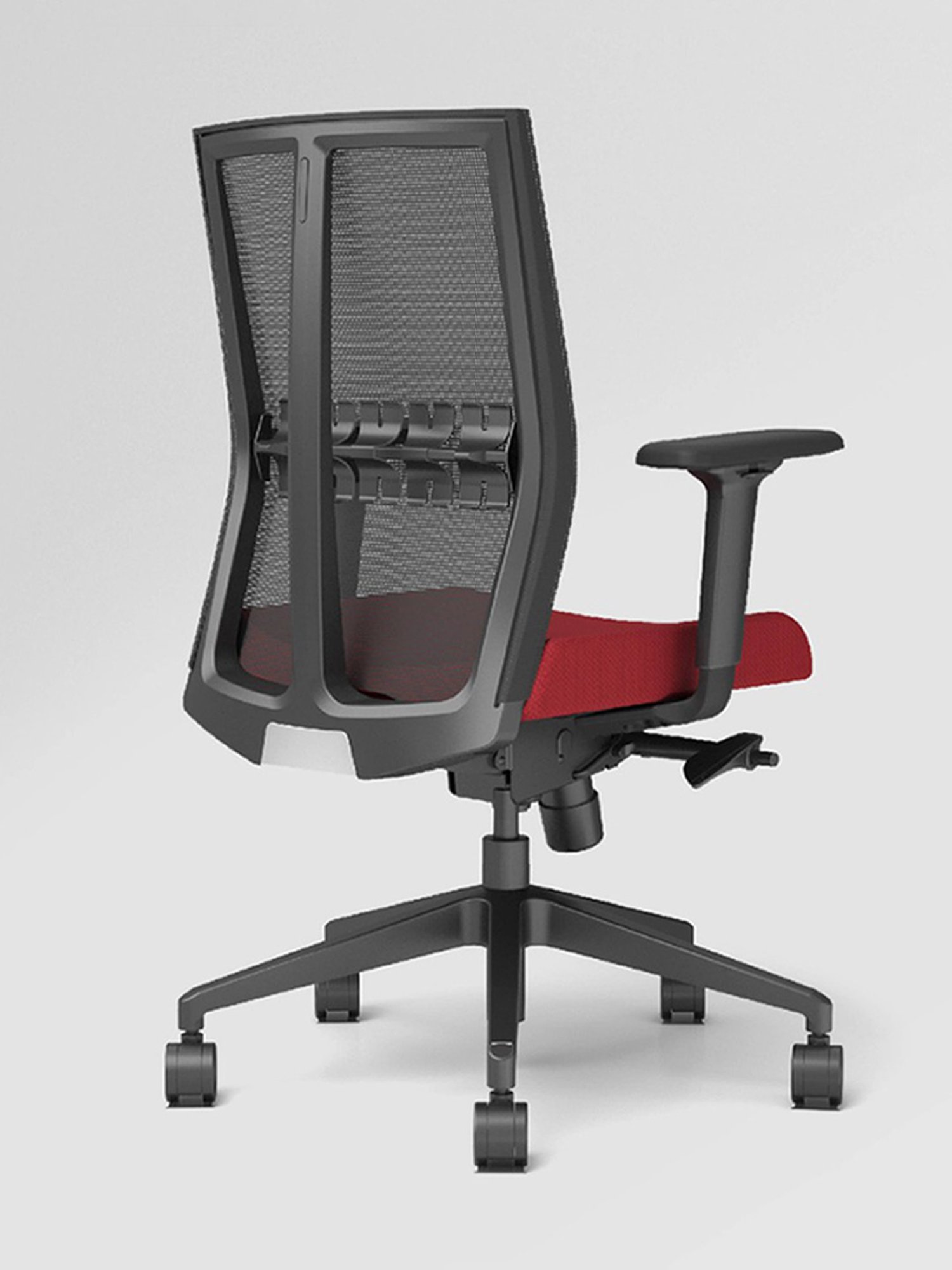 Godrej Interio Aero Full Red Fabric Standerd Office Executive Chair