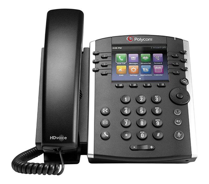 IP 480G Phone Black Renewed Power Supply Not Included