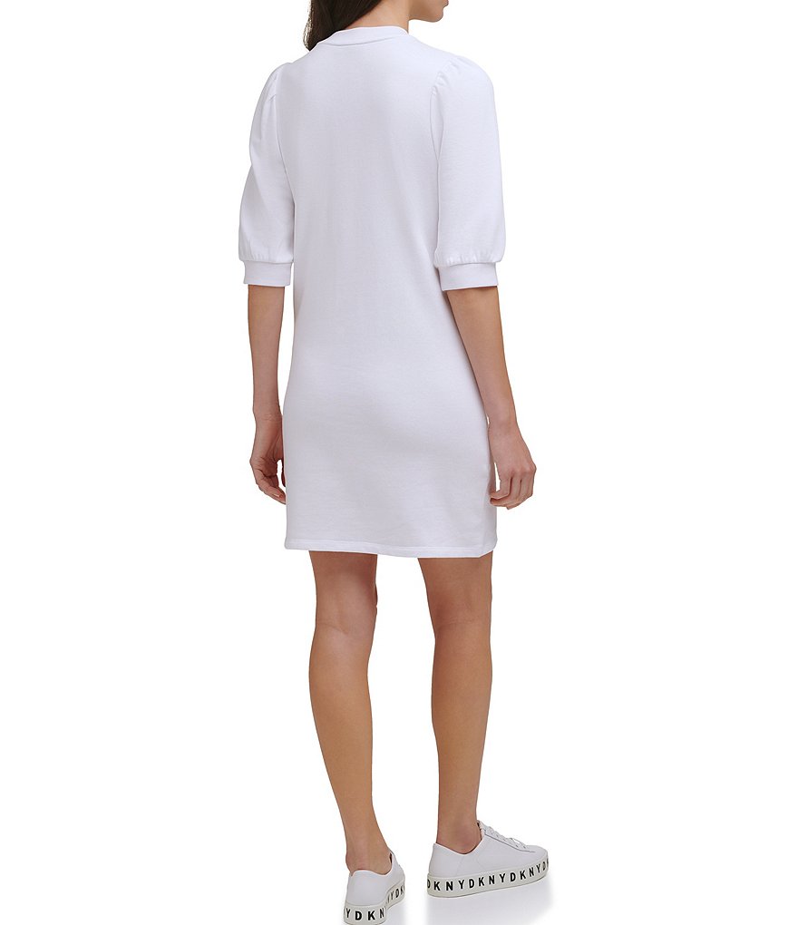 Eliza J Mock Halter High Neck Tiered Midi Dress