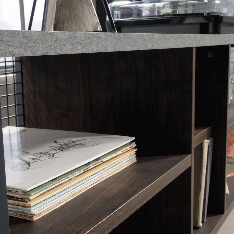 60" Market Commons Credenza Walnut - Sauder