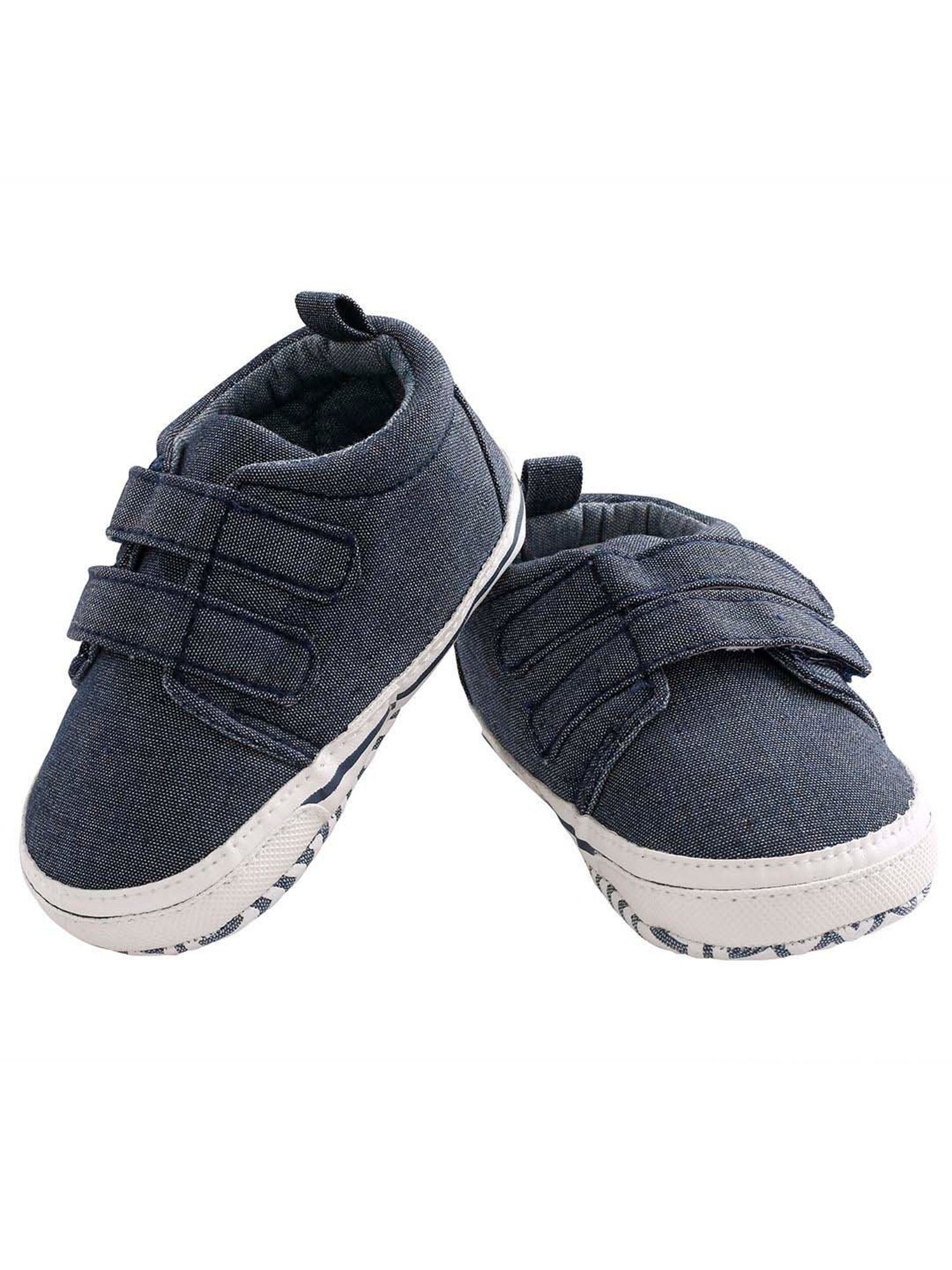 Baby Moo Kids Blue Casual Booties