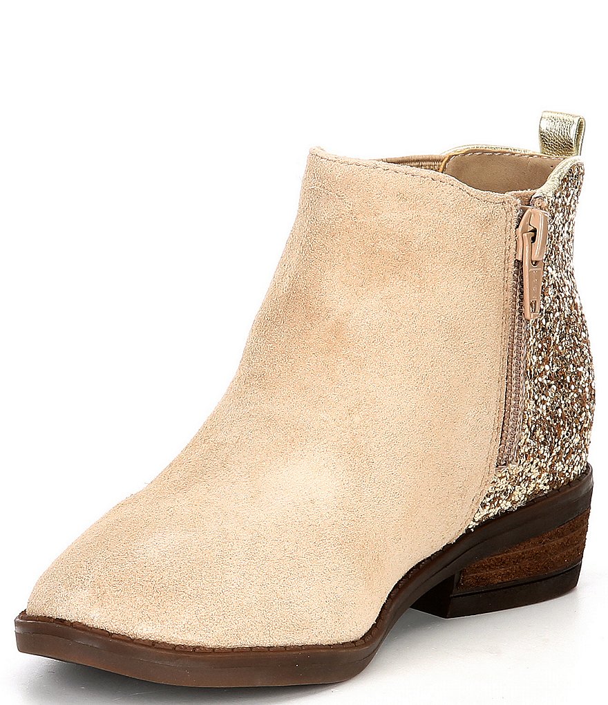 Copper Key Girls' Dazzler Glitter Back Booties (Infant)