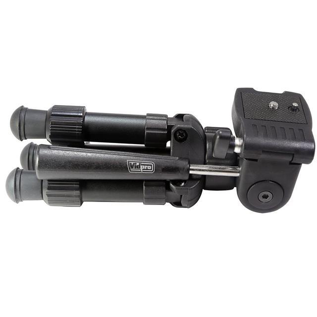 Vidpro Heavy Duty Table Top Tripod with 3-Way Pan Head TT-12 9.00