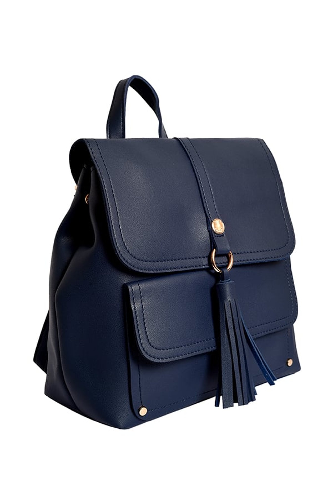Lino Perros Navy Tassel Backpack