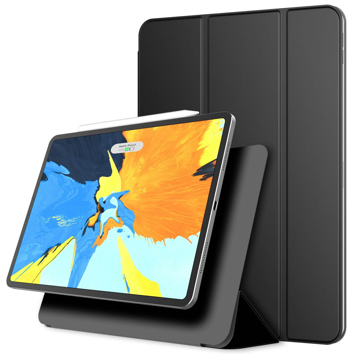JETech Magnetic Case for iPad Pro 11" 2018 Smart Cover with Auto Wake/Sleep