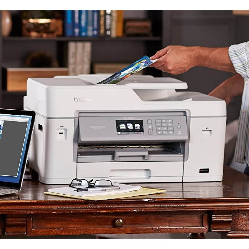 MFC-J6535DW All-in-One Color Inkjet Printer, Wireless Connectivity, Automatic Duplex Printing,  Dash Replenishment Ready